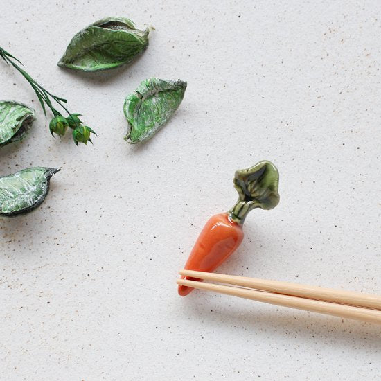 Chopstick Rest - Vegetables & Mushrooms