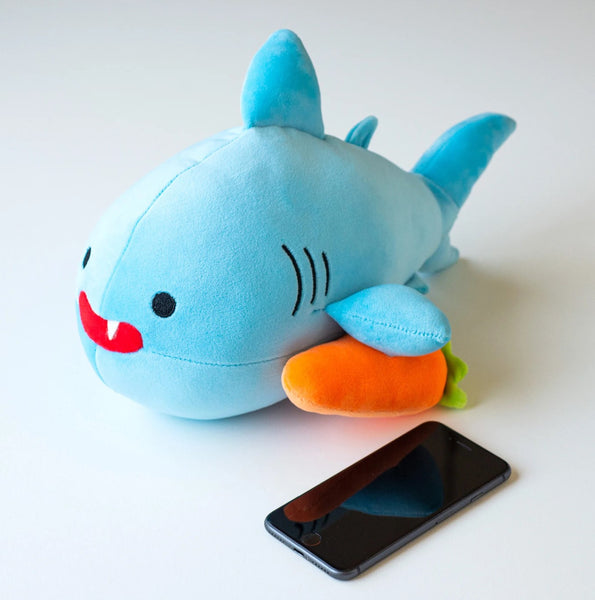 Plush Toys - Carrot Shark & Grumpy Chicken