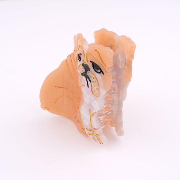 English Bulldog Hair Claw