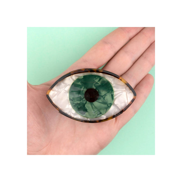 Eye Hair Claw - Green