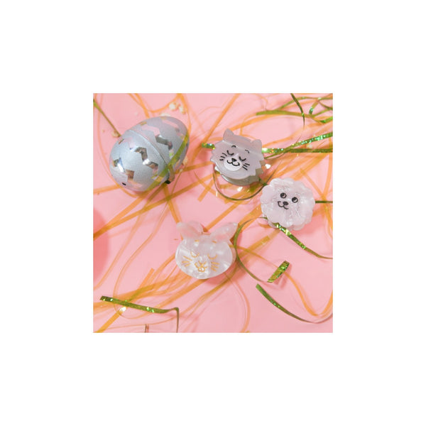 Grey Cat Mini Hair Claw