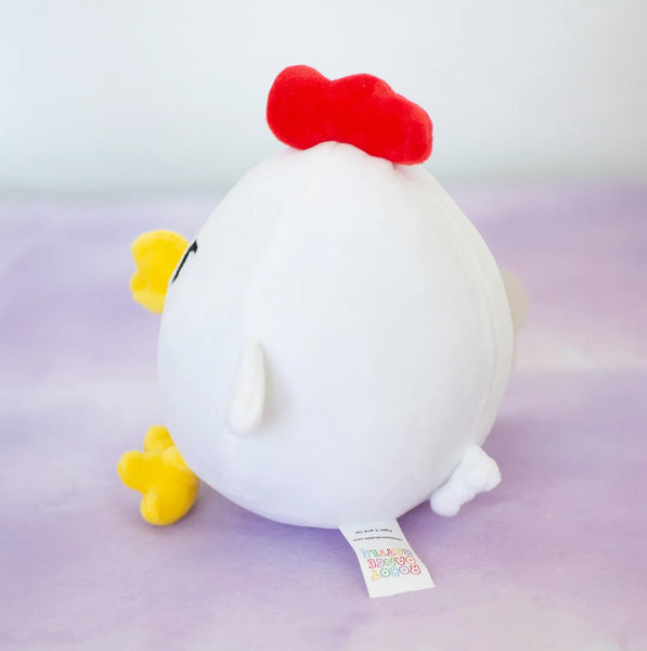 Plush Toys - Carrot Shark & Grumpy Chicken