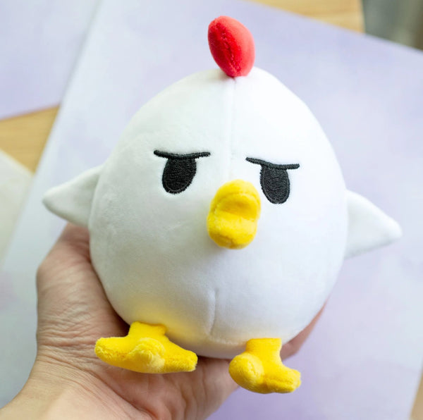 Plush Toys - Carrot Shark & Grumpy Chicken