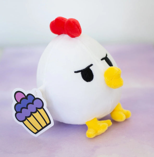 Plush Toys - Carrot Shark & Grumpy Chicken