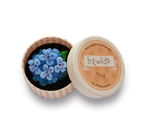 Heartfelt Hydrangea Mini Brooch