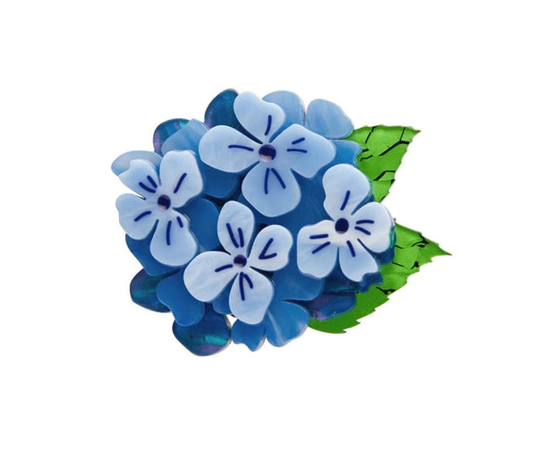 Heartfelt Hydrangea Mini Brooch
