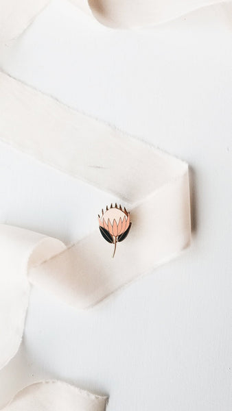 Protea Enamel Pin