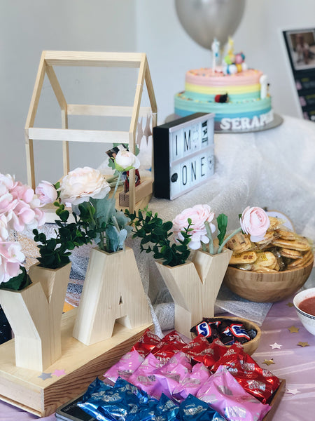 (SECONDS SALE) YAY Wooden Vases