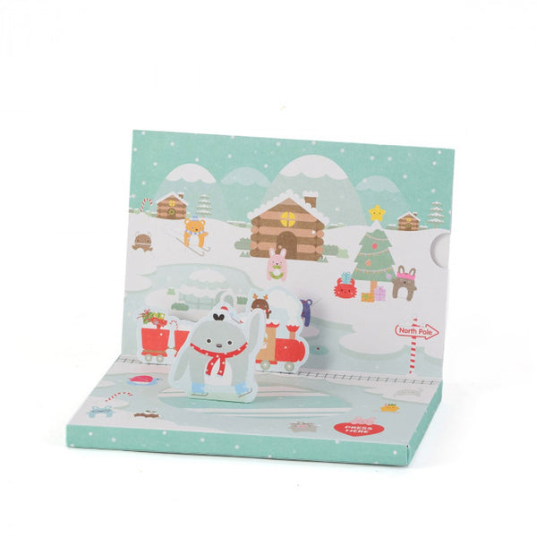 Music Box Christmas Card