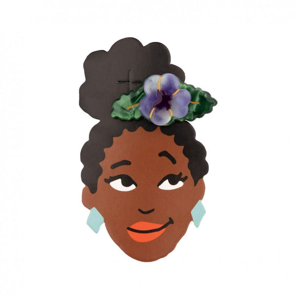 Pansy Hair Clip