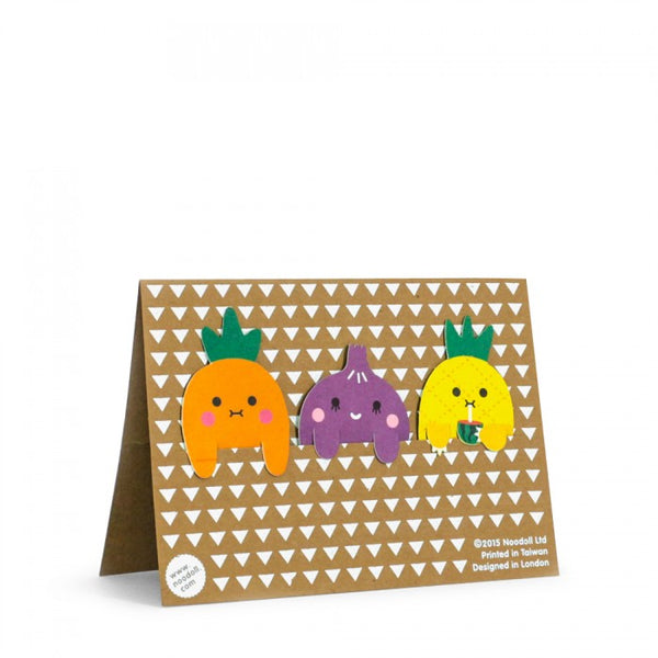 Fruits & Vegetables Bookmarks Set