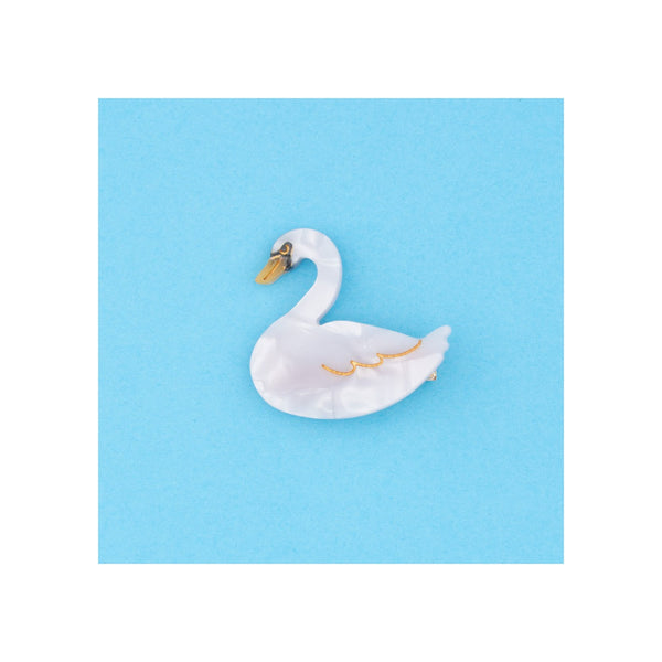 Swan Hair Clip