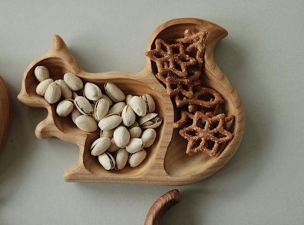 Wooden Plate - Squirrel