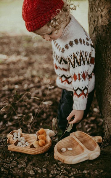 Wooden Plate - Squirrel
