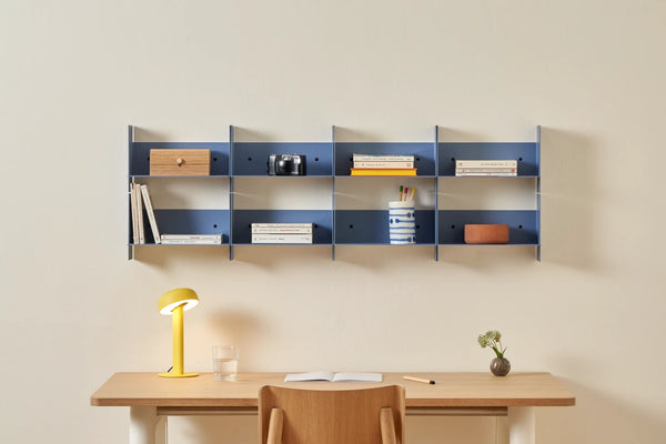 (PRE-ORDER) PLI Steel Wall Shelf (Rock Blue)