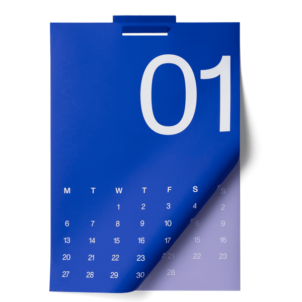 (PRE-ORDER) 2026 Wall Calendar - Monthly Edition
