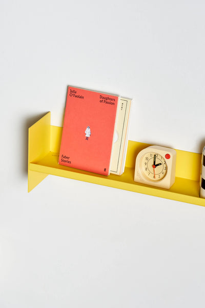 (PRE-ORDER) PLI Steel Slim Wall Shelf (Yellow Naples)