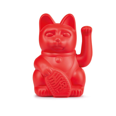 (SECONDS SALE) Lucky Cat - Red