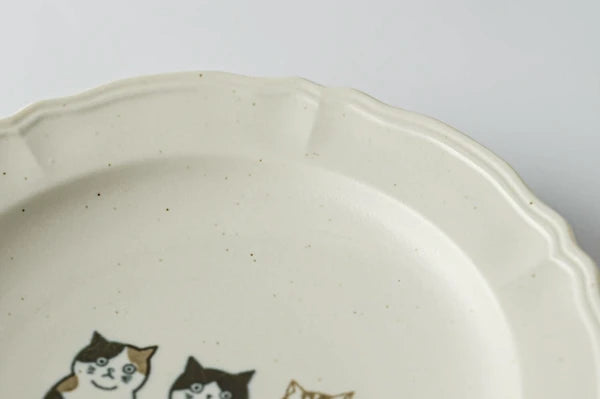 Three Little Cats Plate (Launching on 24th Jan at CNY Open Studio)