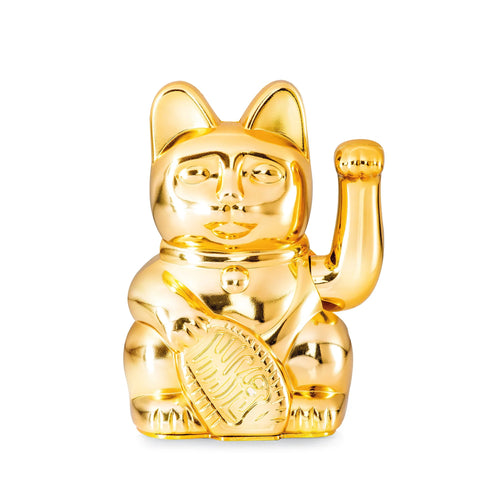 (SECONDS SALE) Lucky Cat - Shiny Gold