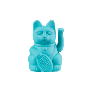 Mini Lucky Cat - Turquoise