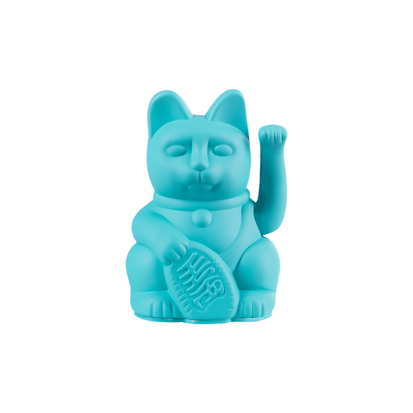 Mini Lucky Cat - Turquoise