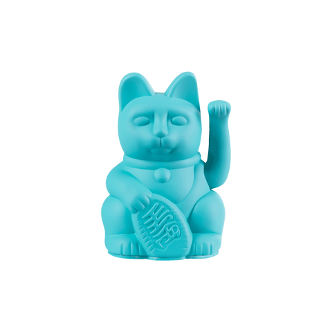 Mini Lucky Cat - Turquoise