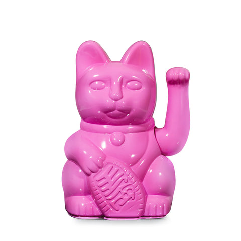 (PRE-ORDER) Glossy Lucky Cat - Pink