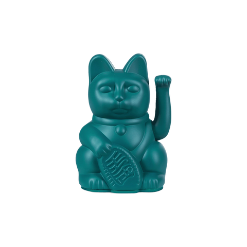 Mini Lucky Cat - Green