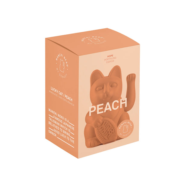 Lucky Cat - Peach