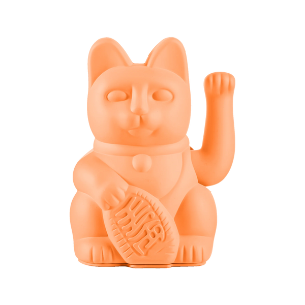 (SECONDS SALE) Lucky Cat - Peach