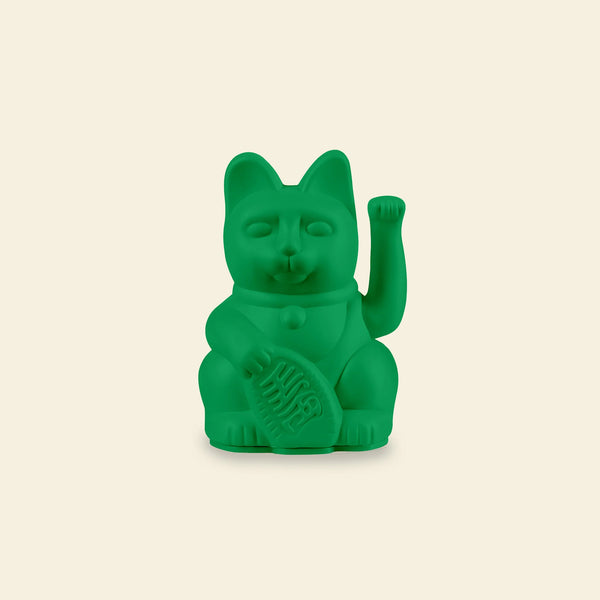 Mini Lucky Cat - Vivid Green