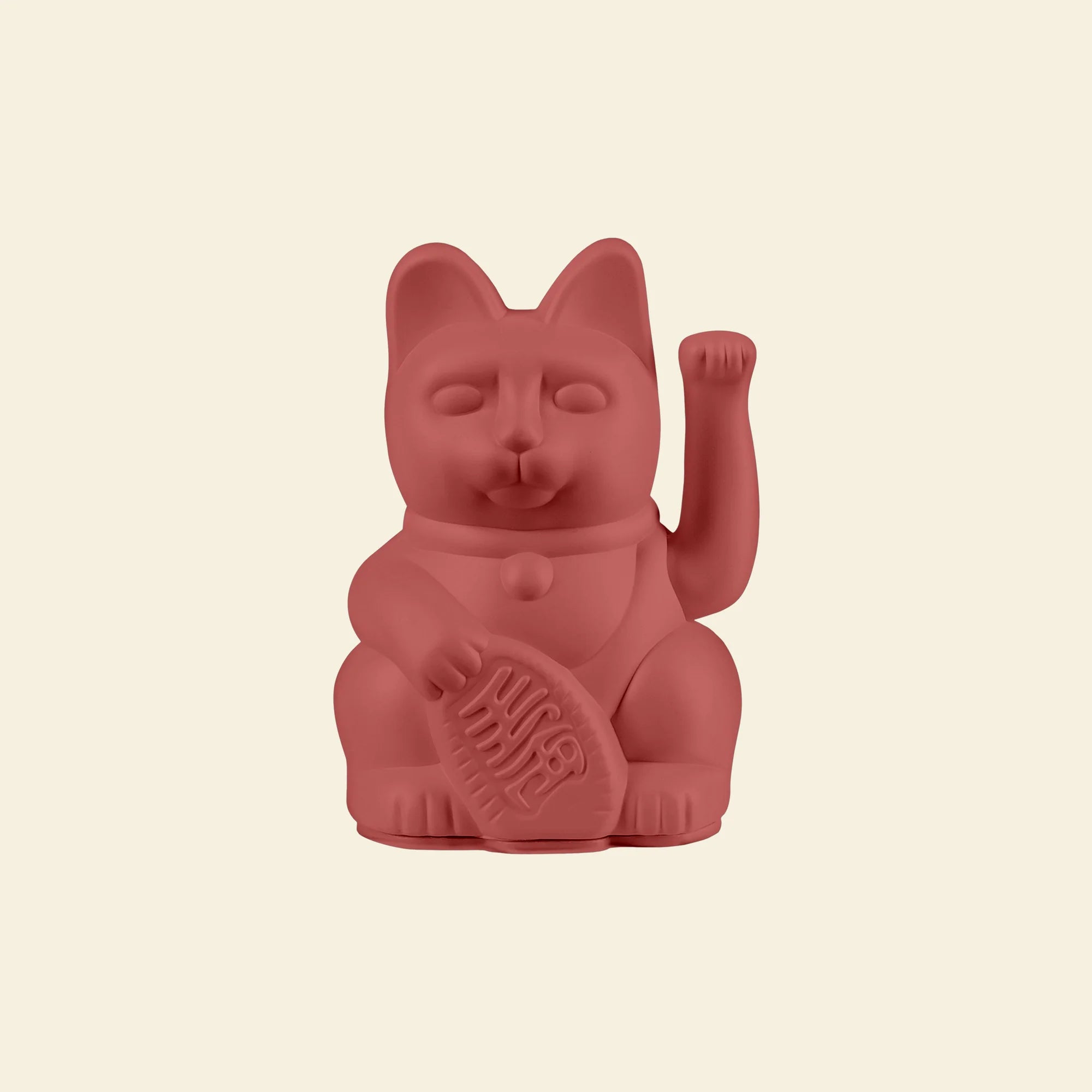 Mini Lucky Cat - Berry Red
