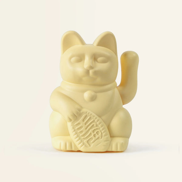 (BACKORDER) Solar Lucky Cat - Yellow