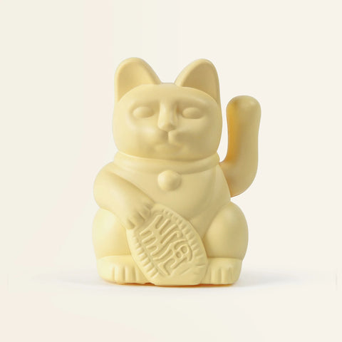 (BACKORDER) Solar Lucky Cat - Yellow
