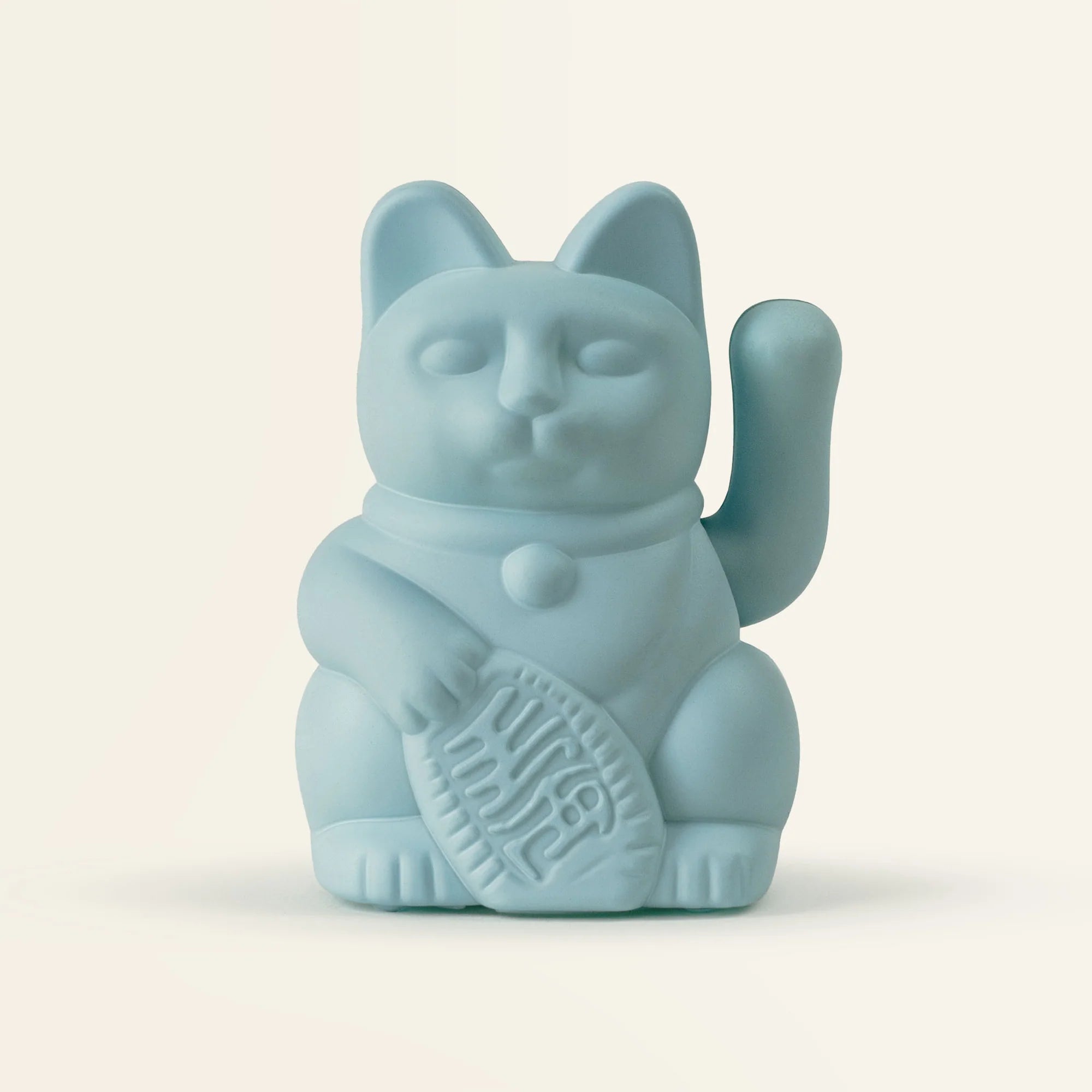 Solar Lucky Cat - Light Blue