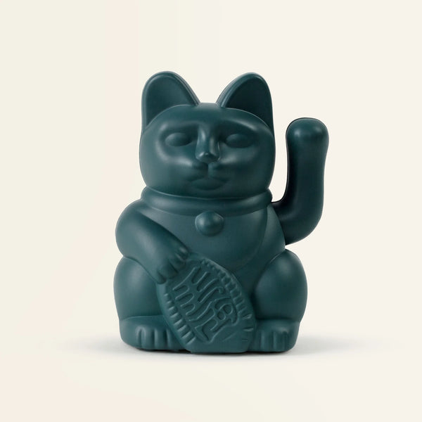 Solar Lucky Cat - Green