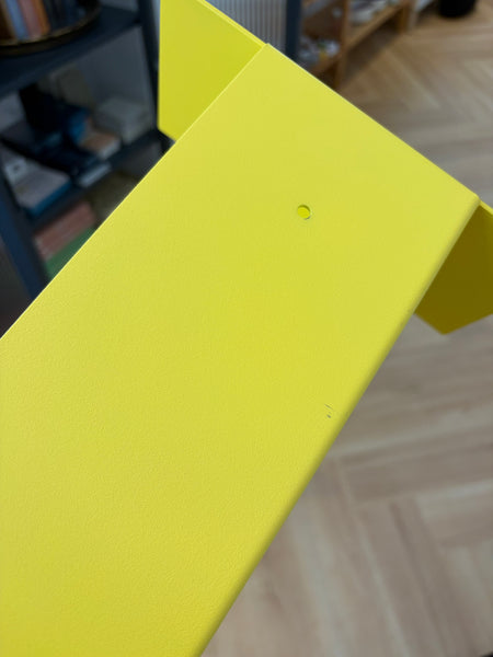 (WAREHOUSE SALE) PLI Steel Wall Shelf (Yellow Naples)