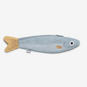 Anchovy Purse / Keychain - Blue