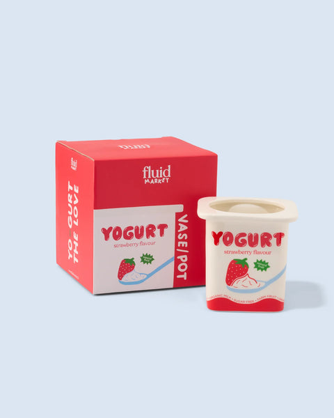 Strawberry Yogurt Vase