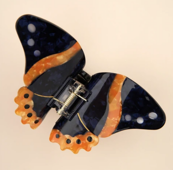 Black Butterfly Hair Claw