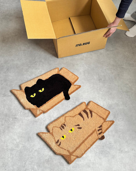 Box Cat Rug