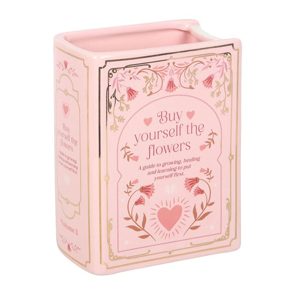 Buy Yourself The Flowers Book Shaped Vase (Launching at Open Studio - 13 September)