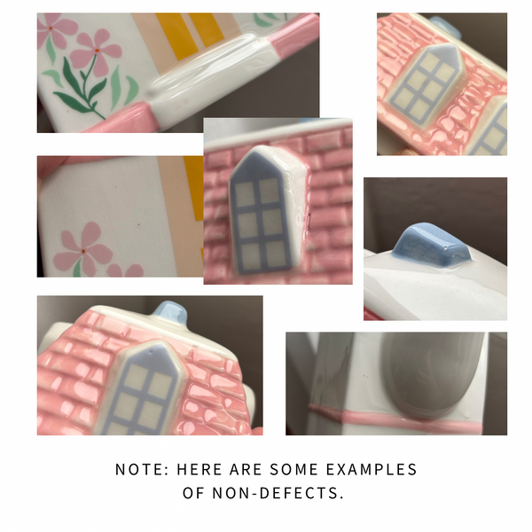 Dreamy Pastel House Teapot