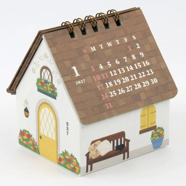 Flower House Calendar 2027
