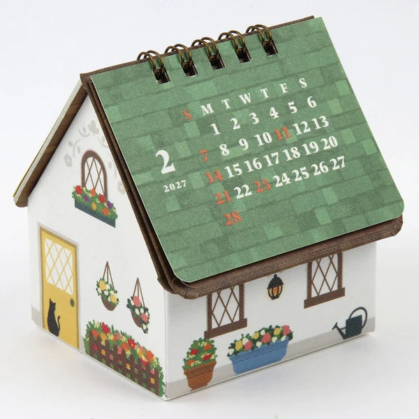 Flower House Calendar 2027