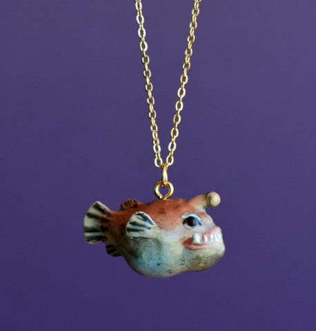 Angler Fish Necklace