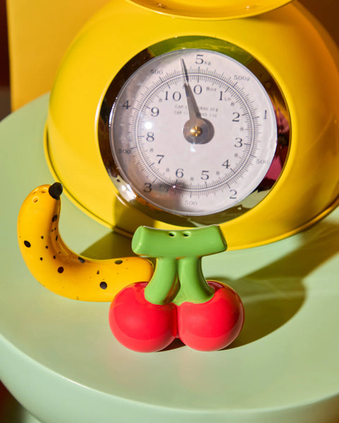 Banana & Cherry Salt and Pepper Shakers