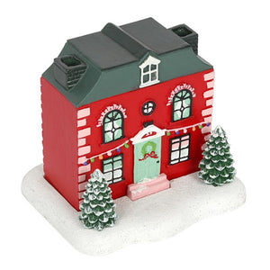 (SECONDS SALE) Christmas House Incense Cone Burner