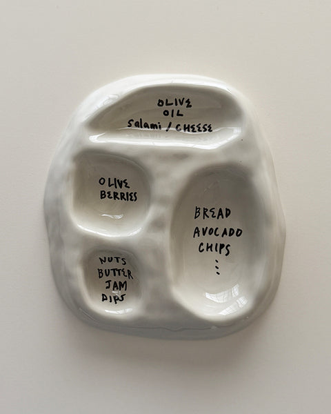 Pola Paw Plate (Dada)